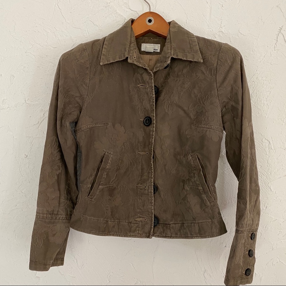 H&M tapestry jacket